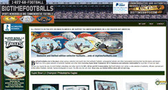 Desktop Screenshot of bigtimefootballs.com